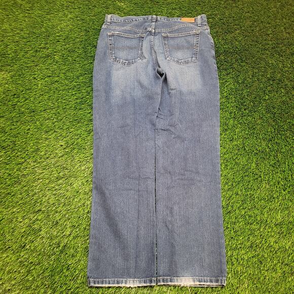 Y2K Tommy Hilfiger Boyfriend Jeans Womens 14 Long High Waisted Denim - Picture 7 of 11